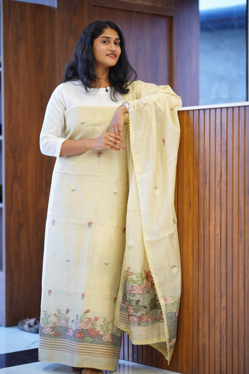 Jamdani Salwar Suite Material