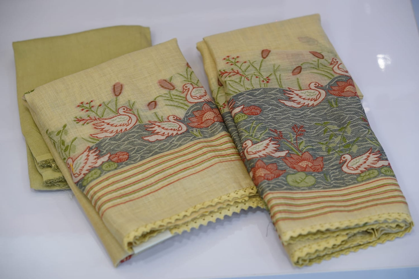 Jamdani Salwar Suite Material