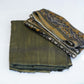 Pure  Raw Silk Salwar Suite Material  With  Same  Colour Bottom And Printed Dupatta