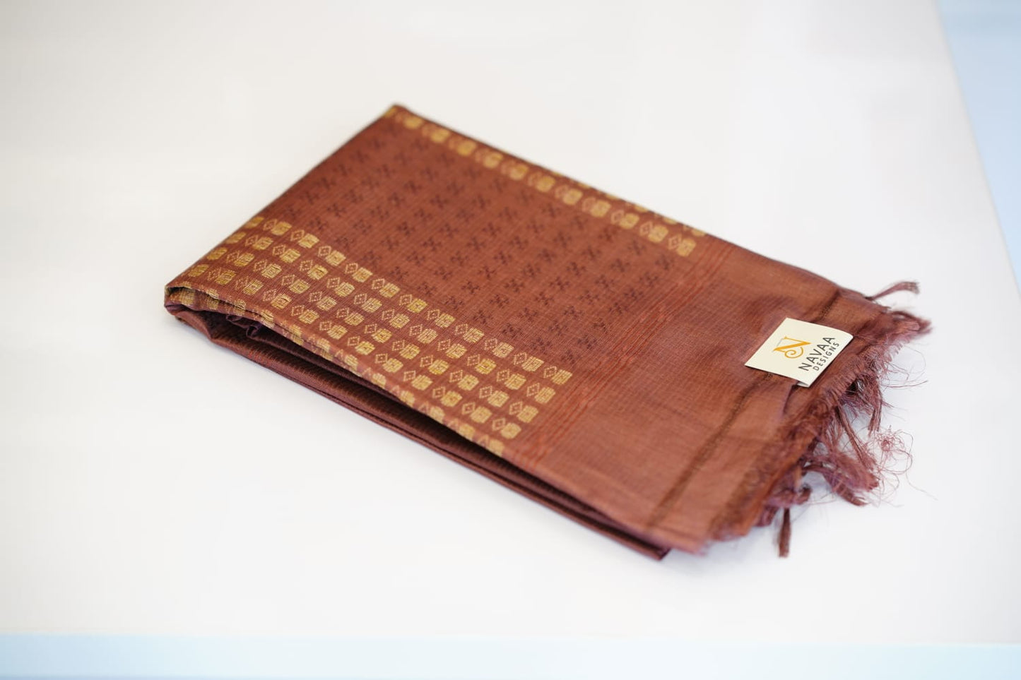 Pure  Tusser  Silk  Salwar Suite  Material With  Banarasi  Weaving