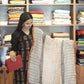 Pure Chanderi  Cotton  With Hand  Blocked Print And Chanderi  Silk  Duppatta